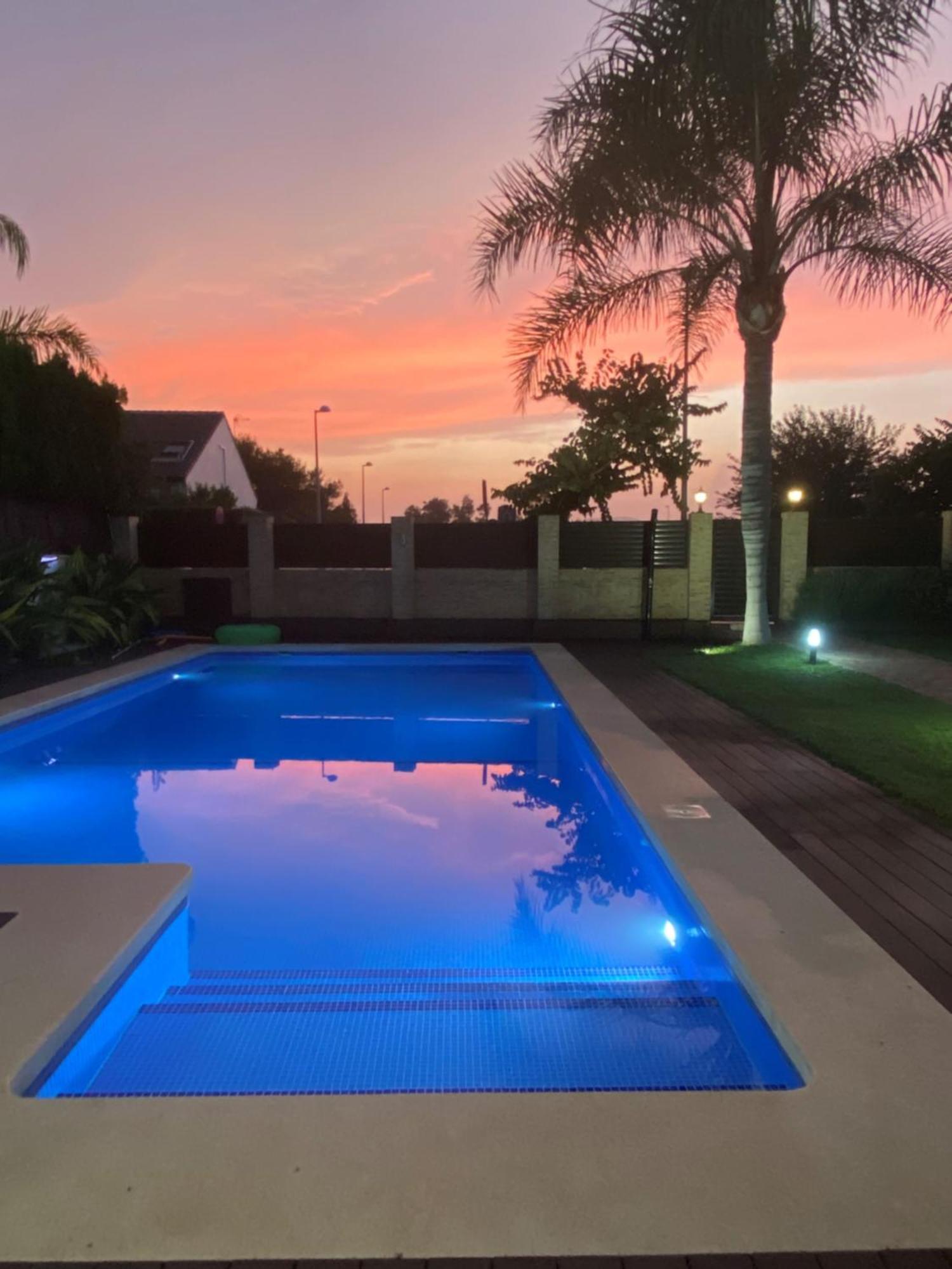 Casa Junto Al Mar Con Jardin Villa Sagunto Dış mekan fotoğraf