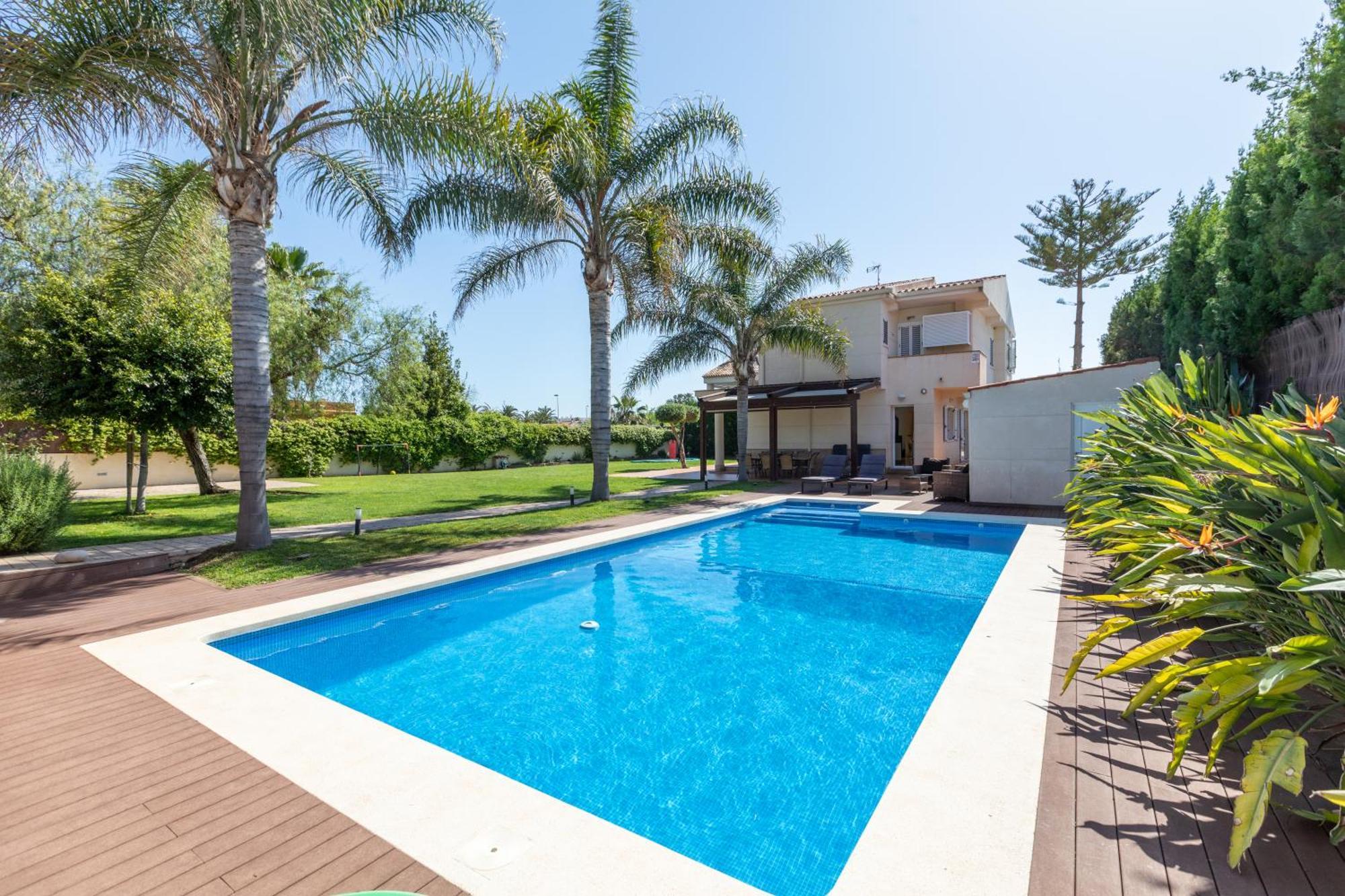 Casa Junto Al Mar Con Jardin Villa Sagunto Dış mekan fotoğraf