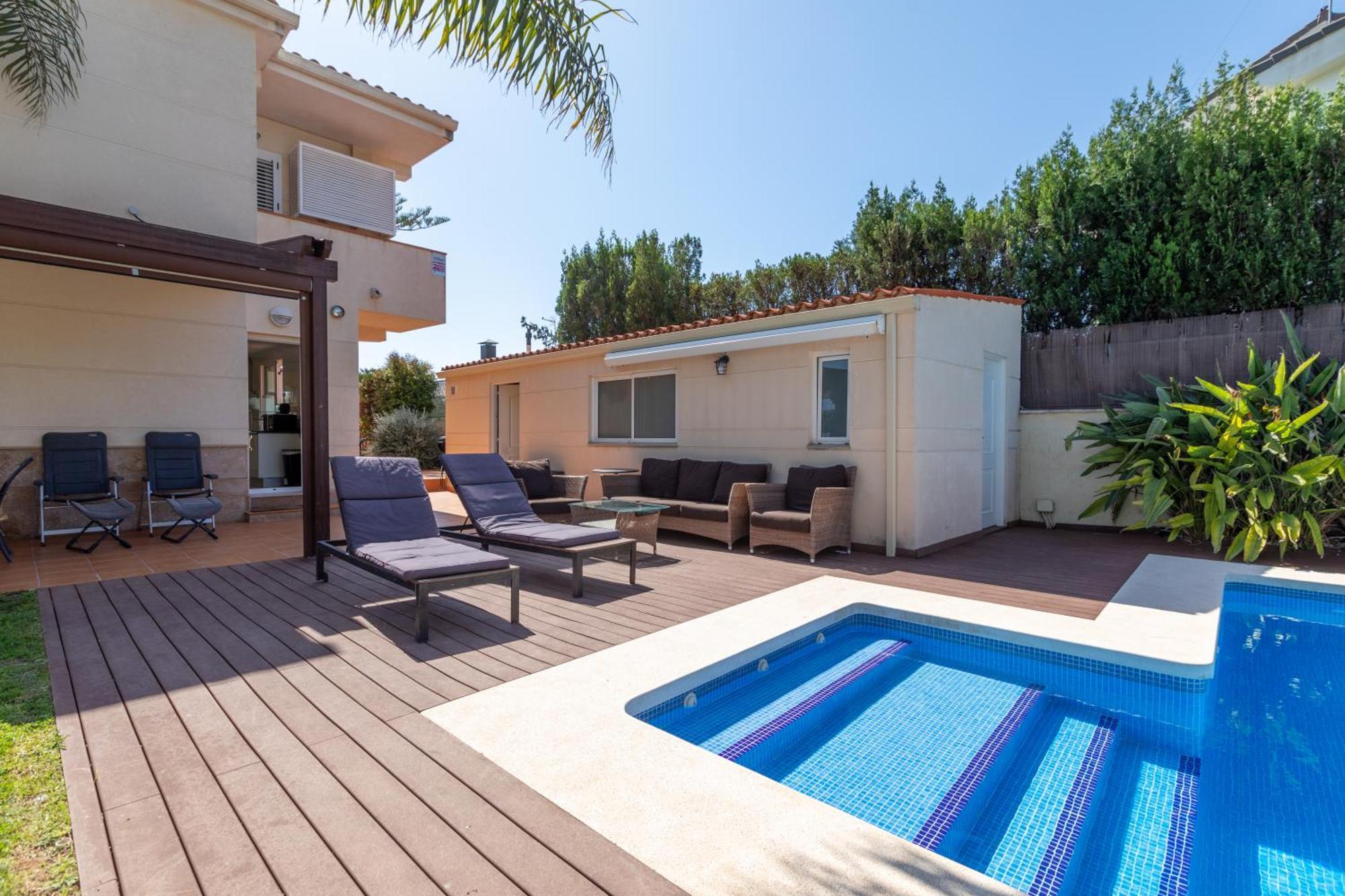 Casa Junto Al Mar Con Jardin Villa Sagunto Dış mekan fotoğraf